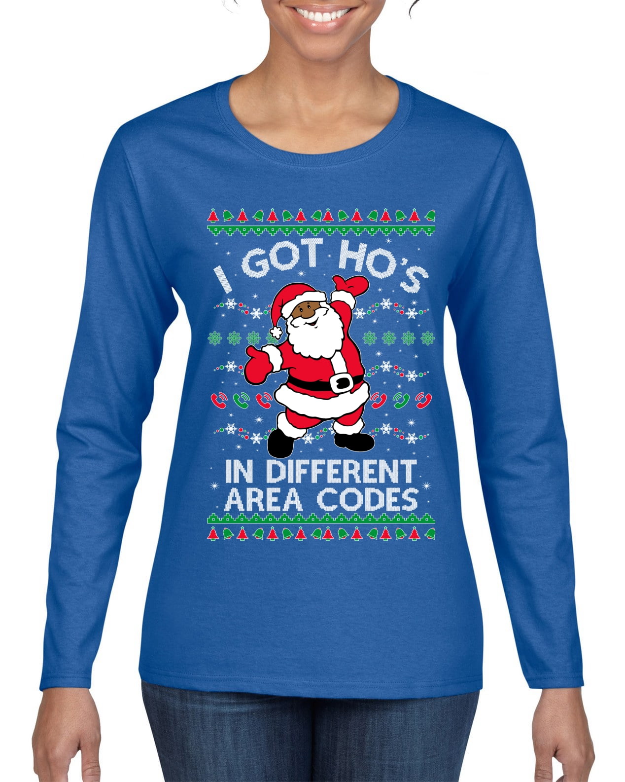 Hos in different store area codes sweater