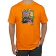 thumbnail image 1 of Wild Bobby Blazing Trails In The Blazing Heat Vintage Men Tee, Orange, Large, 1 of 1