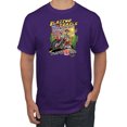 thumbnail image 1 of Wild Bobby Blazing Trails In The Blazing Heat Vintage Men Tee, Purple, Small, 1 of 1