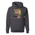 thumbnail image 1 of Wild Bobby Blazing Trails In The Blazing Heat Vintage Unisex Hoodie Sweatshirt, Charcoal, 3X-Large, 1 of 1