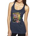 thumbnail image 1 of Wild Bobby Blazing Trails In The Blazing Heat Vintage Women Tri-Blend Racerback Tank Top, Vintage Navy, Small, 1 of 1