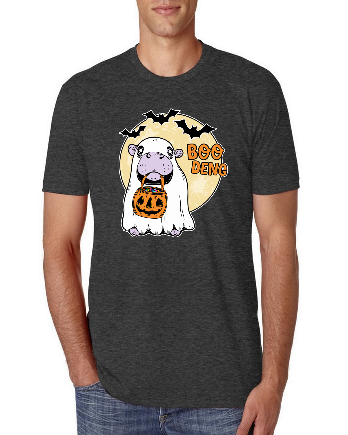 Wild Bobby Boo Deng Funny Cute Pygmy Hippo Thailand Trick or Treat Bat