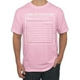 thumbnail image 1 of Wild Bobby Breast Cancer Survivor Nutrition Facts Breast Cancer Awareness Men Tee, Light Pink, 3X-Large, 1 of 6