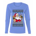 thumbnail image 1 of Wild Bobby Buon Natale, Italian Santa Claus, Funny, Italian American Humor Sweater | Holiday Women Graphic Long Sleeve Tee, 1 of 5