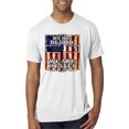 thumbnail image 1 of Wild Bobby, By His Blood We Are Healed Inspirational/Christian Mens Premium Tri Blend T-Shirt, Heather White, Medium, 1 of 5