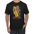 thumbnail image 1 of Cali California Bear Holding State Pop Culture Men's Graphic T-Shirt, Black, Medium, 1 of 3
