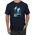 thumbnail image 1 of Wild Bobby, California Cali Bear Redwoods, Animal Lover, Men Graphic Tees, Navy, 4XL, 1 of 3