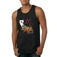 thumbnail image 1 of Wild Bobby, California Republic Cali Bear Pop Culture Mens Graphic Tank Top, Black, Small, 1 of 3