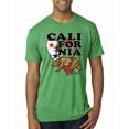 thumbnail image 1 of Wild Bobby, California Republic Cali Bear Pop Culture Mens Premium Tri Blend T-Shirt, Envy, Small, 1 of 3