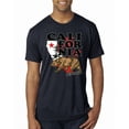 thumbnail image 1 of Wild Bobby, California Republic Cali Bear Pop Culture Mens Premium Tri Blend T-Shirt, Vintage Navy, Small, 1 of 3