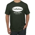 thumbnail image 1 of Wild Bobby, Callahan Auto Parts Sandusky Ohio Retro 90s Funny Tommy Boy, Pop Culture, Men Graphic Tee, Forest Green, Small, 1 of 4