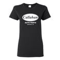 thumbnail image 1 of Wild Bobby, Callahan Auto Parts Sandusky Ohio Retro 90s Funny Tommy Boy, Pop Culture, Women Graphic Tee, Black, Small, 1 of 4