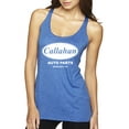 thumbnail image 1 of Wild Bobby, Callahan Auto Parts Sandusky Ohio Retro 90s Funny Tommy Boy, Pop Culture, Women Tri-Blend Racerback Tank Top, Vintage Royal, X-Large, 1 of 4