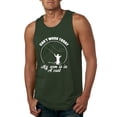 thumbnail image 1 of Wild Bobby, Can't Work Today My Arm Is In A Cast, Fishing, Men Graphic Tank Top, Forest Green, XX-Large, 1 of 5