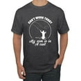thumbnail image 1 of Wild Bobby, Can't Work Today My Arm Is In A Cast, Fishing, Men Graphic Tee, Heather Black, Medium, 1 of 5