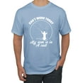 thumbnail image 1 of Wild Bobby, Can't Work Today My Arm Is In A Cast, Fishing, Men Graphic Tee, Light Blue, Small, 1 of 5