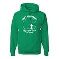 thumbnail image 1 of Wild Bobby, Can't Work Today My Arm Is In A Cast, Fishing, Unisex Graphic Hoodie Sweatshirt, Kelly, 3X-Large, 1 of 5