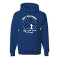 thumbnail image 1 of Wild Bobby, Can't Work Today My Arm Is In A Cast, Fishing, Unisex Graphic Hoodie Sweatshirt, Royal, Small, 1 of 5