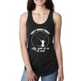 thumbnail image 1 of Wild Bobby, Can't Work Today My Arm Is In A Cast, Fishing, Women Racerback Tank Top, Black, Small, 1 of 5