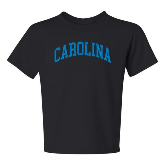 Wild Bobby Carolina CAR American Football Cities | Classic Varsity College Style Fantasy Fan, Trendy Team Streetwear Sports Unisex Boys Girls Graphic Youth T-Shirt