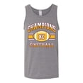 thumbnail image 1 of Wild Bobby Champions Kansas Football Fan Sports Men Graphic Tank Top, Heather Grey, XX-Large, 1 of 1