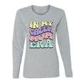 thumbnail image 1 of Wild Bobby Cheer Mom Era Women Graphic Long Sleeve Tee, 1 of 5