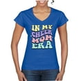 thumbnail image 1 of Wild Bobby Cheer Mom Era Women Standard V-Neck Tee, 1 of 6
