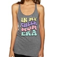 thumbnail image 1 of Wild Bobby Cheer Mom Era Women Tri-Blend Racerback Tank Top, 1 of 6