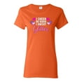 thumbnail image 1 of Wild Bobby, Cheer So Hard I Sweat Glitter Cheerleading Gift Team Squad, Pop Culture, Women Graphic Tee, Orange, 3X-Large, 1 of 4