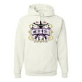 thumbnail image 1 of Wild Bobby Cheerleading All Stars Girl Sports Unisex Graphic Hoodie Sweatshirt, White, X-Large, 1 of 5