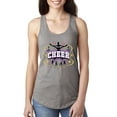 thumbnail image 1 of Wild Bobby Cheerleading All Stars Girl Sports Women Racerback Tank Top, Heather Grey, Small, 1 of 5
