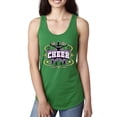 thumbnail image 1 of Wild Bobby Cheerleading All Stars Girl Sports Women Racerback Tank Top, Kelly, Medium, 1 of 5