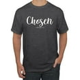 thumbnail image 1 of Wild Bobby Chosen 1 Peter 2:9 Inspirational/Christian Men Graphic Tee, Heather Black, X-Large, 1 of 5
