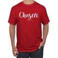 thumbnail image 1 of Wild Bobby Chosen 1 Peter 2:9 Inspirational/Christian Men Graphic Tee, Red, 3X-Large, 1 of 5
