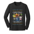 thumbnail image 1 of Wild Bobby Christmas Brainrot Christmas Sweater | Holiday Youth Longsleeve Shirt, 1 of 5