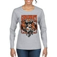 thumbnail image 1 of Wild Bobby Cincinnati Fan | CIN Fantasy Football Sports Women Graphic Long Sleeve Tee, Heather Grey, Medium, 1 of 5