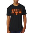 thumbnail image 1 of Wild Bobby Cincinnati Football Joe Ja'Marr 22 Sports Men Premium Tri Blend T-Shirt, True Black, Medium, 1 of 5