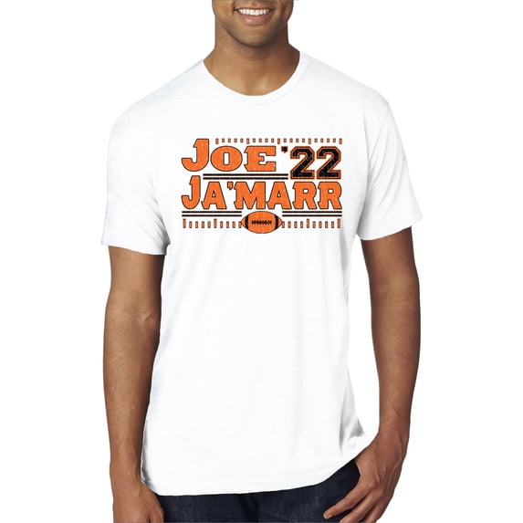 Wild Bobby Cincinnati Football Joe Ja'Marr 22 Sports Men Premium Tri Blend T-Shirt, True White, XX-Large