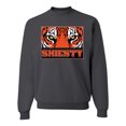 thumbnail image 1 of Wild Bobby Cincinnati Football Joe Sheisty Sports Unisex Crewneck Graphic Sweatshirt, Charcoal, Small, 1 of 5