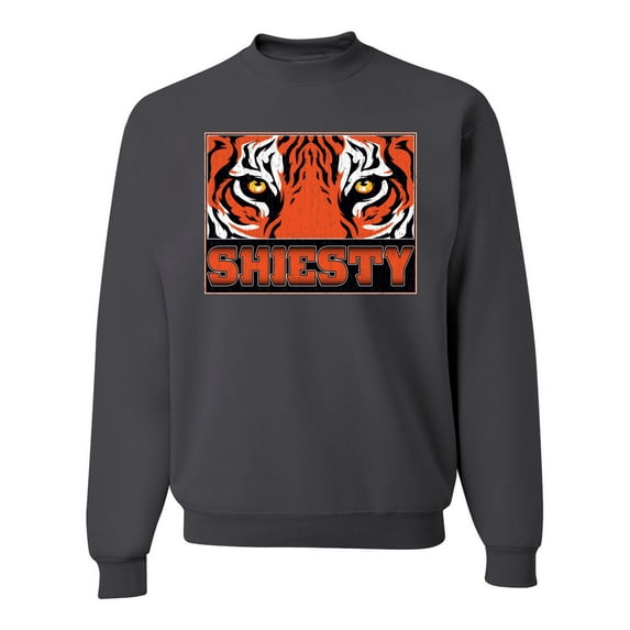 Wild Bobby Cincinnati Football Joe Sheisty Sports Unisex Crewneck Graphic Sweatshirt, Charcoal, Small