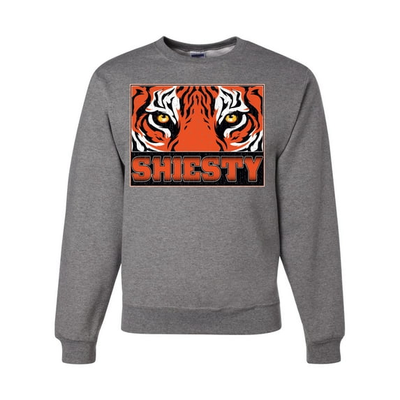 Wild Bobby Cincinnati Football Joe Sheisty Sports Unisex Crewneck Graphic Sweatshirt, Heather Grey, Medium