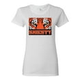 thumbnail image 1 of Wild Bobby Cincinnati Football Joe Sheisty Sports Women Graphic Tee, White, Small, 1 of 5