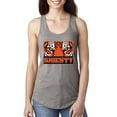 thumbnail image 1 of Wild Bobby Cincinnati Football Joe Sheisty Sports Women Racerback Tank Top, Heather Grey, Large, 1 of 5