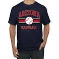 thumbnail image 1 of Wild Bobby City of Arizona Baseball Fantasy Fan Sports Men's T-Shirt, Navy, 4X-Large, 1 of 6