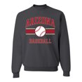 thumbnail image 1 of Wild Bobby City of Arizona Baseball Fantasy Fan Sports Unisex Crewneck Sweatshirt, Charcoal, X-Large, 1 of 6
