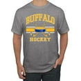 thumbnail image 1 of Wild Bobby City of Buffalo Hockey Fantasy Fan Sports Men's T-Shirt, Heather Grey, Medium, 1 of 5