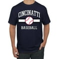 thumbnail image 1 of Wild Bobby City of Cincinnati Baseball Fantasy Fan Sports Men's T-Shirt, Navy, Medium, 1 of 6