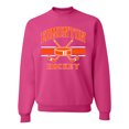 thumbnail image 1 of Wild Bobby City of Edmonton Hockey Fantasy Fan Sports Unisex Crewneck Sweatshirt, Fuschia, Small, 1 of 5