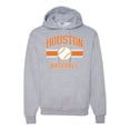 thumbnail image 1 of Wild Bobby City of Houston Baseball Fantasy Fan Sports Unisex Hoodie Sweatshirt, Heather Grey, X-Large, 1 of 6