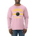 thumbnail image 1 of Wild Bobby City of Indiana IND Basketball Fantasy Fan Sports Mens Long Sleeve Shirt, Light Pink, Large, 1 of 5